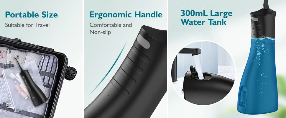 Sejoy Cordless Water Dental Flosser Portable Oral Irrigator for Deep Teeth Cleaning! β¨π