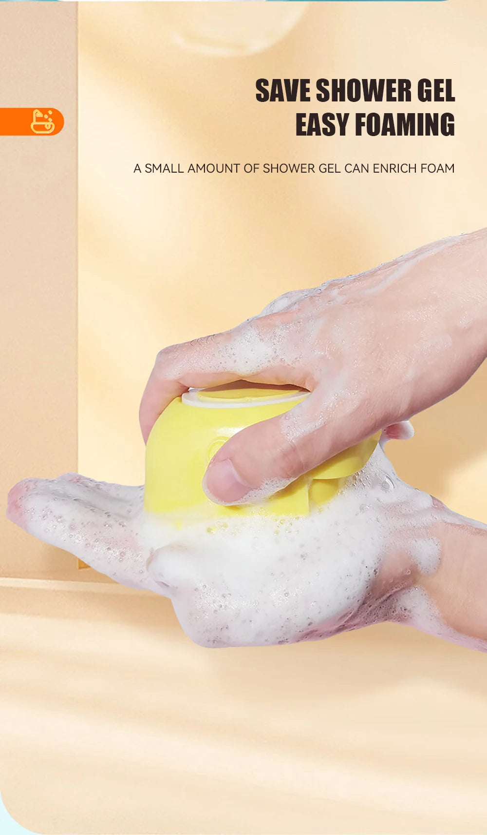 Pet Massage Shampoo Dispenser with Soft Silicone & Rubber Bristles for Dogs & Cats! 🐱✨