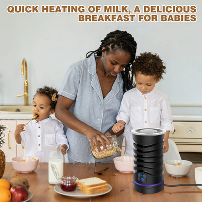 4 in 1 Automatic Hot & Cold Foam Maker for Coffee, Cappuccino & Latte! 🥛🔥