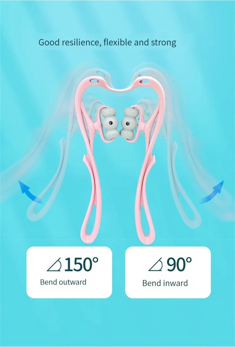 360° Deep Tissue Neck Massager Pain Relief, Shoulders, Waist & More! 🌿🔥