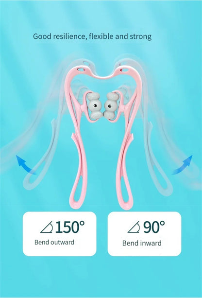 360° Deep Tissue Neck Massager Pain Relief, Shoulders, Waist & More! 🌿🔥