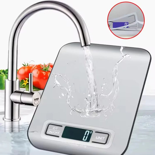 Digital Kitchen Scale β LED Display, 5kg/1g Precision for Baking, Cooking & Jewelry! ππ